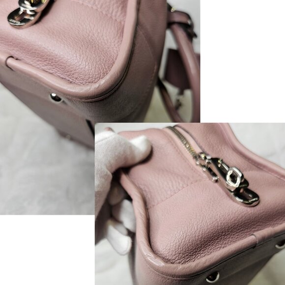 Authentic Loewe Calf Leather Amazona Bag in Mauve - Picture 16 of 16